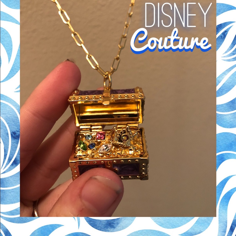 Disney couture Ariel treasure necklace
